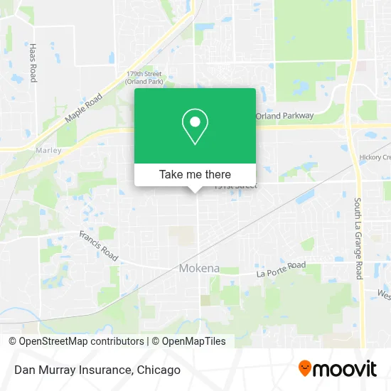 Dan Murray Insurance map