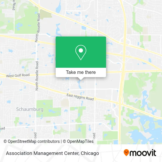 Association Management Center map
