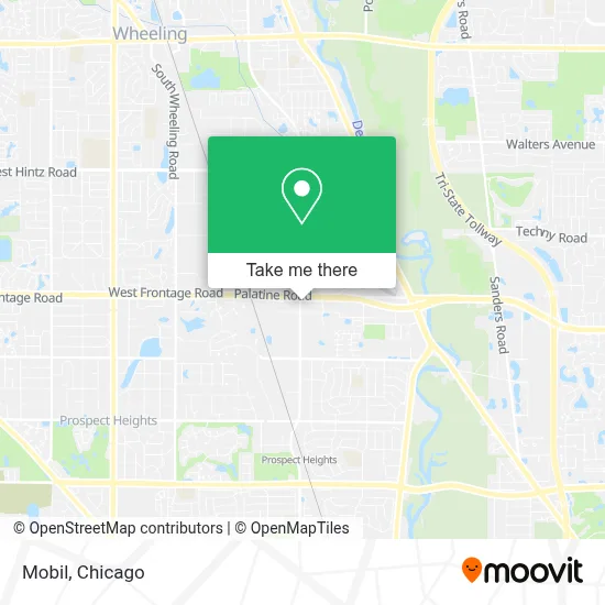 Mobil map