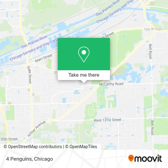 4 Penguins map