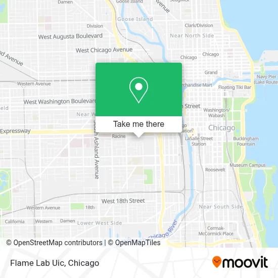 Flame Lab Uic map