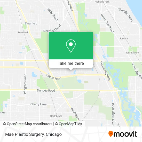 Mae Plastic Surgery map