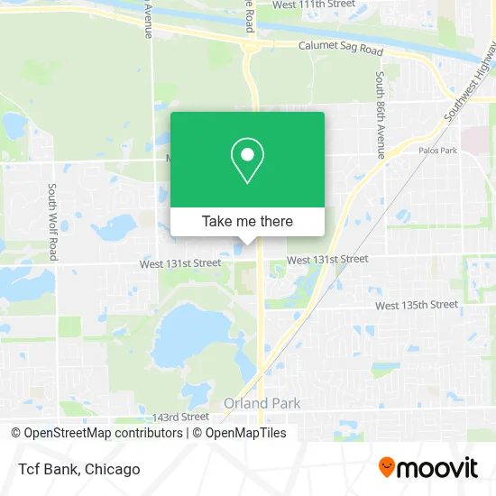 Tcf Bank map