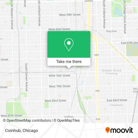 Coinhub map
