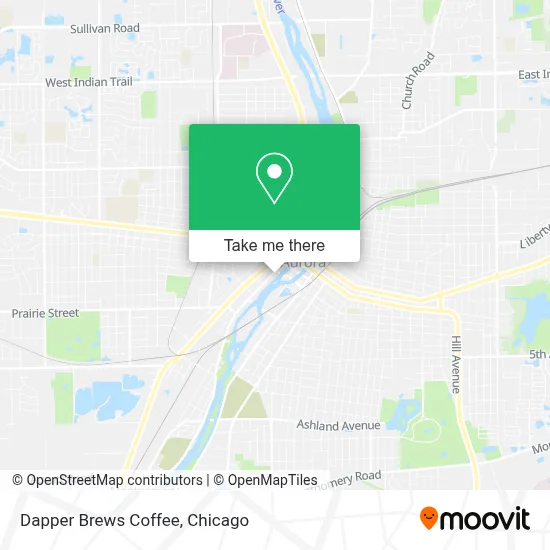 Dapper Brews Coffee map