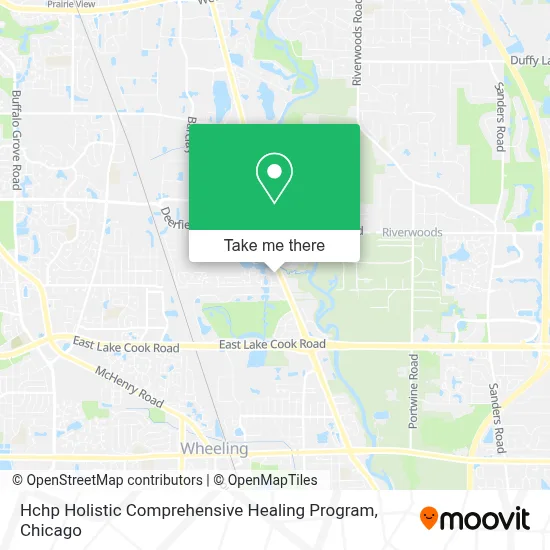Hchp Holistic Comprehensive Healing Program map