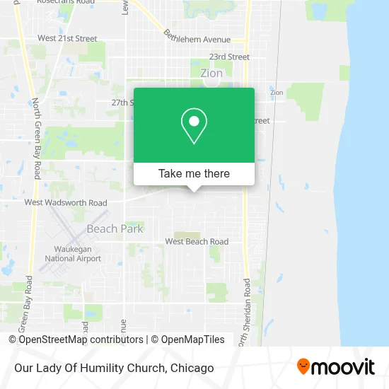 Our Lady Of Humility Church map