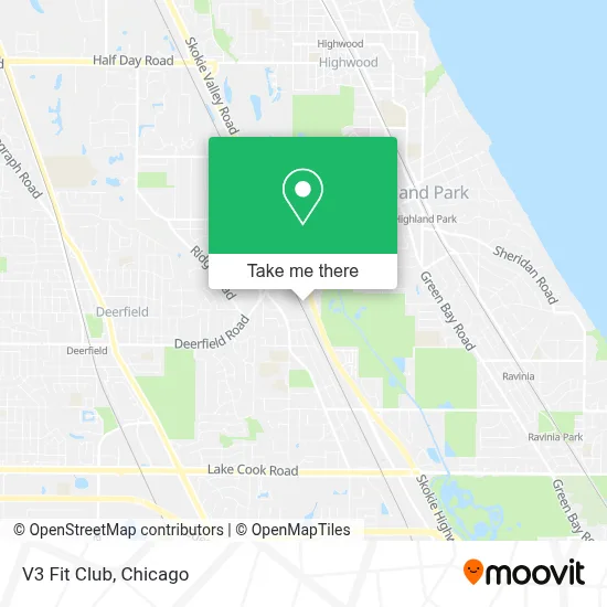 V3 Fit Club map