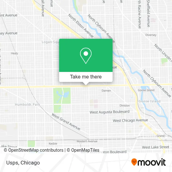 Usps map