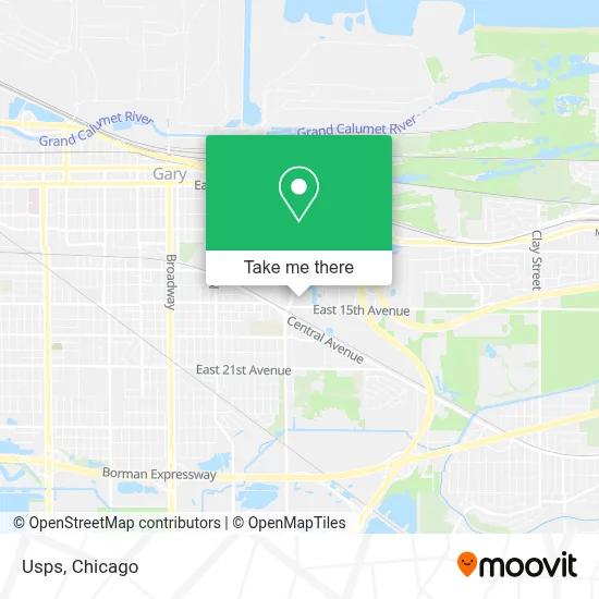 Usps map