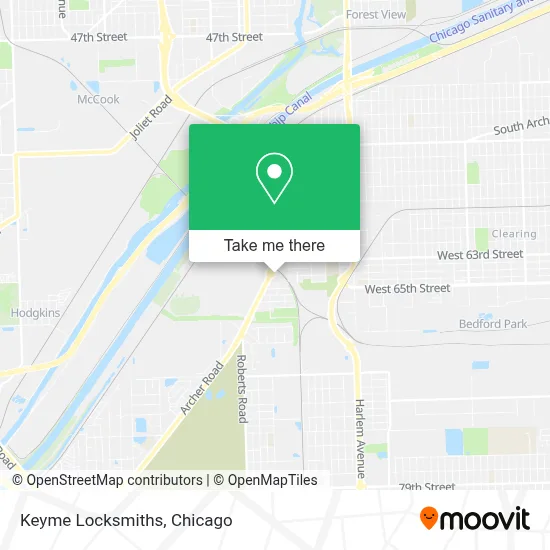 Keyme Locksmiths map