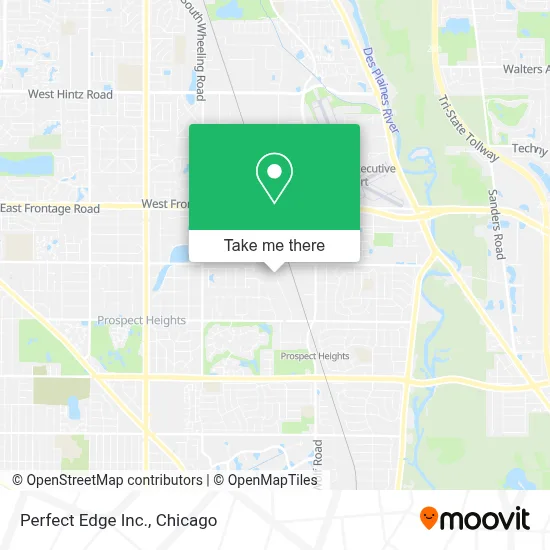 Perfect Edge Inc. map