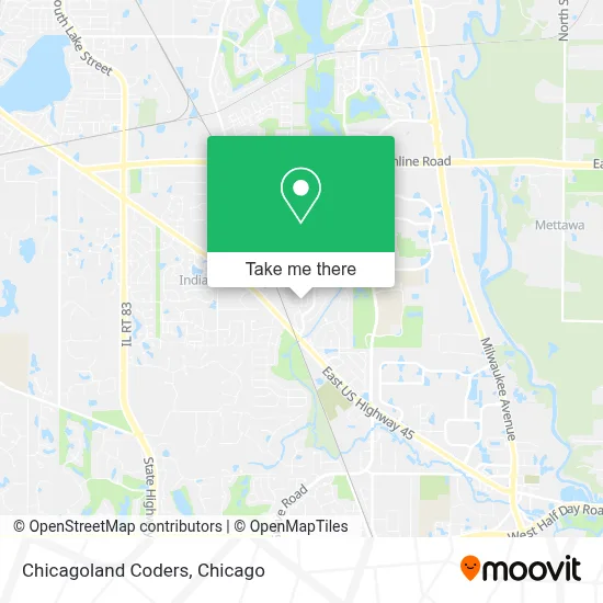 Chicagoland Coders map
