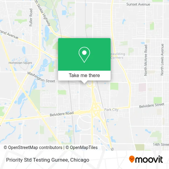 Priority Std Testing Gurnee map