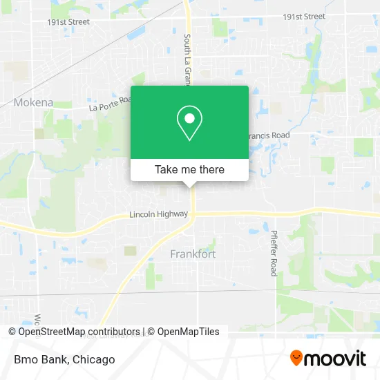 Bmo Bank map