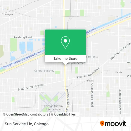 Sun Service Llc map