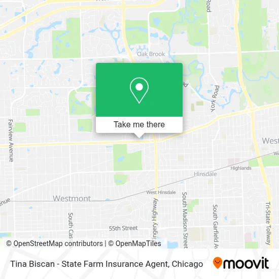 Tina Biscan - State Farm Insurance Agent map