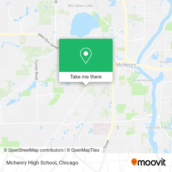 Mchenry High School map