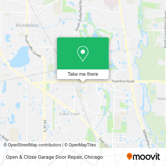 Open & Close Garage Door Repair map