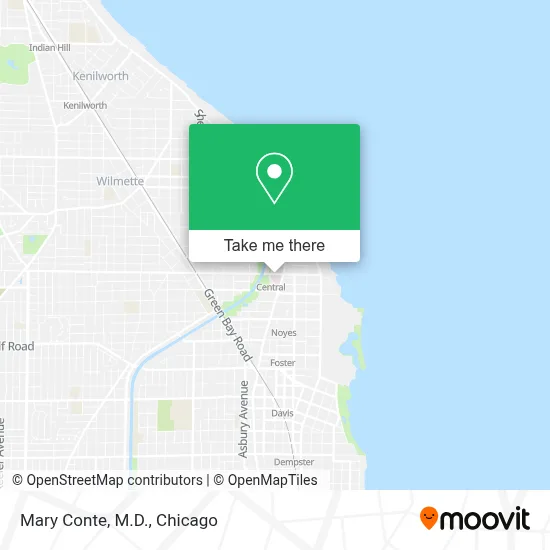 Mary Conte, M.D. map