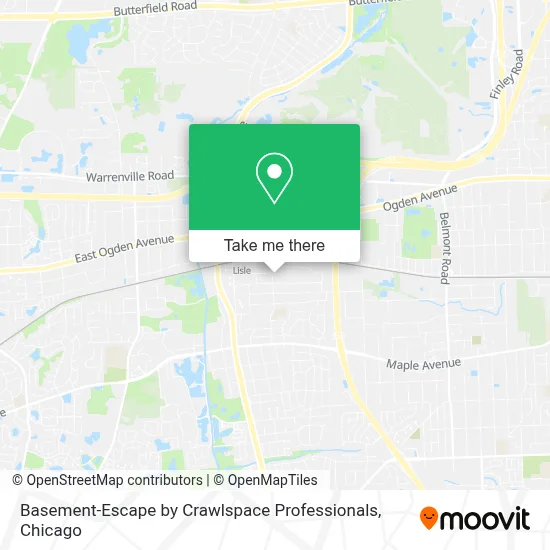 Basement-Escape by Crawlspace Professionals map