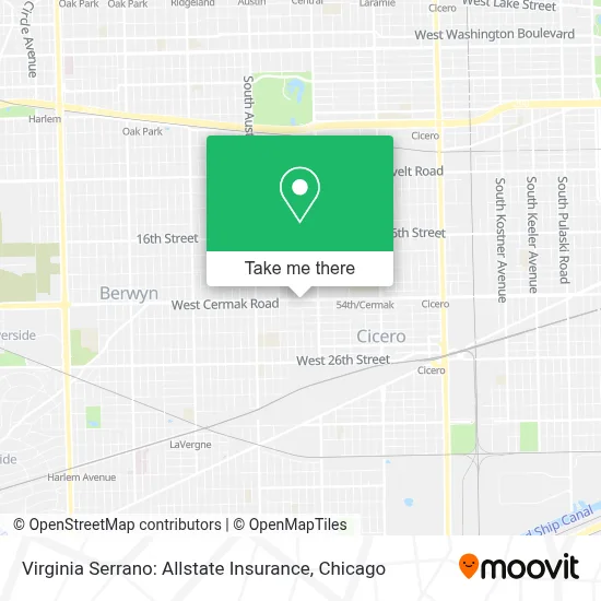 Virginia Serrano: Allstate Insurance map