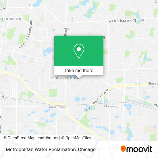 Metropolitan Water Reclamation map