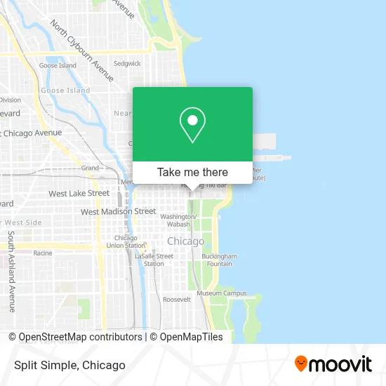 Split Simple map