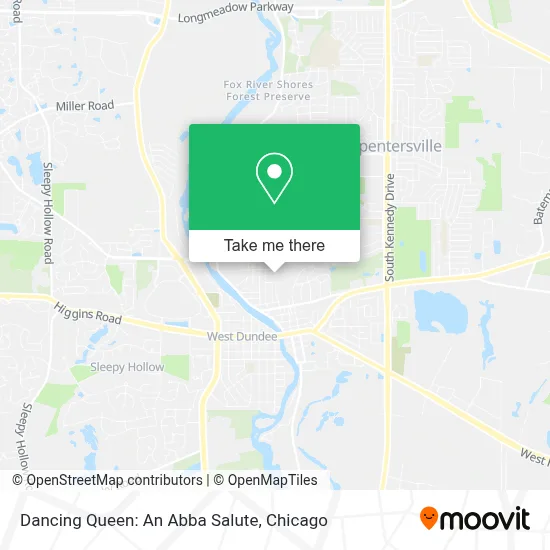 Dancing Queen: An Abba Salute map