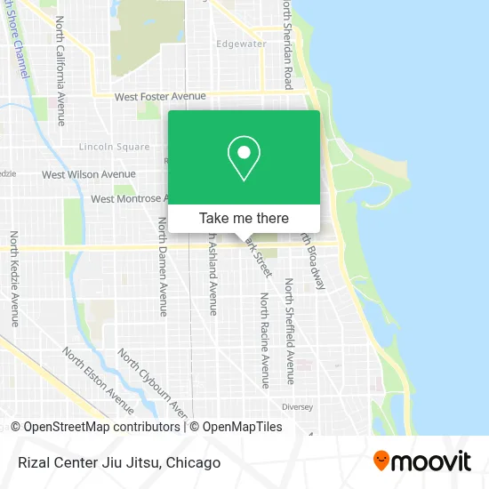 Rizal Center Jiu Jitsu map