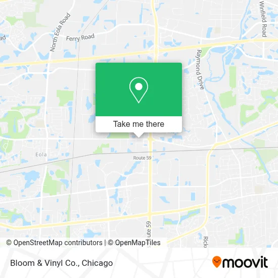 Bloom & Vinyl Co. map