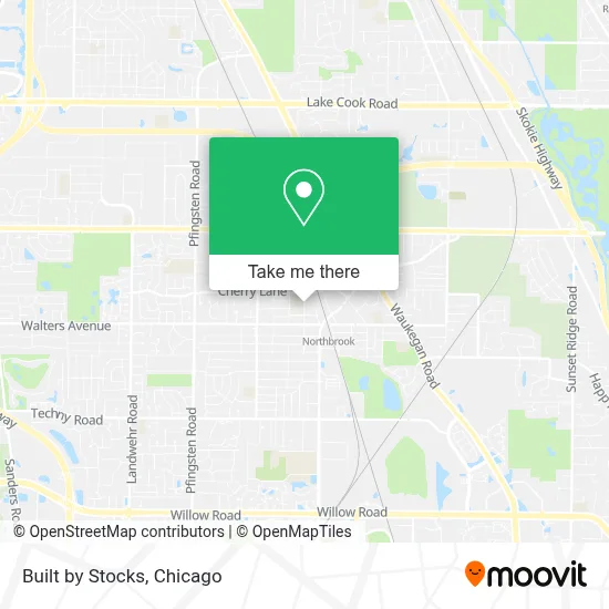 Built by Stocks map
