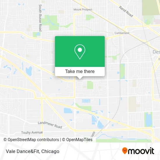 Vale Dance&Fit map