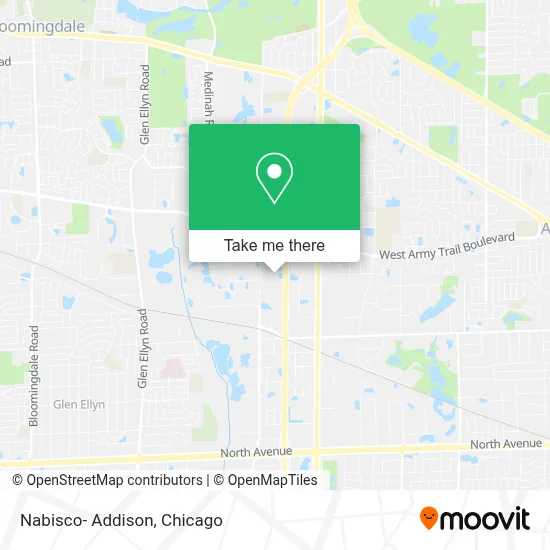Nabisco- Addison map