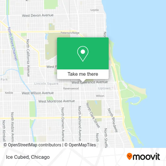 Ice Cubed map