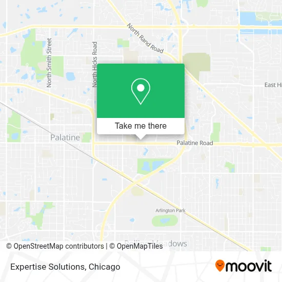 Expertise Solutions map