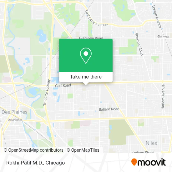 Rakhi Patil M.D. map