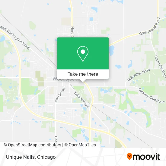 Unique Nails map