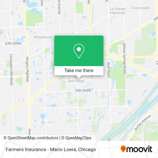 Farmers Insurance - Mario Loera map