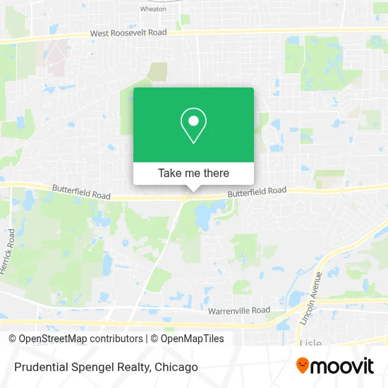 Prudential Spengel Realty map