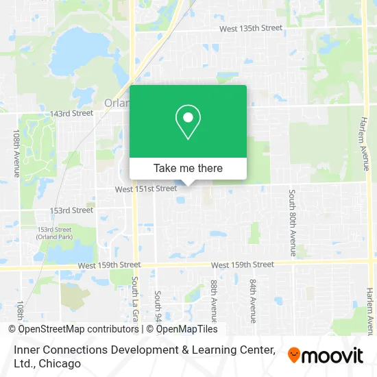 Inner Connections Development & Learning Center, Ltd. map