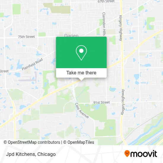 Jpd Kitchens map