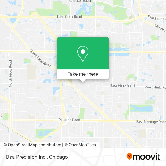 Dsa Precision Inc. map
