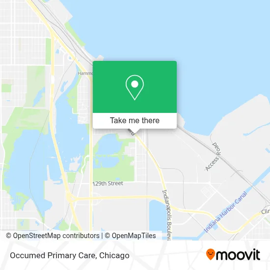 Occumed Primary Care map