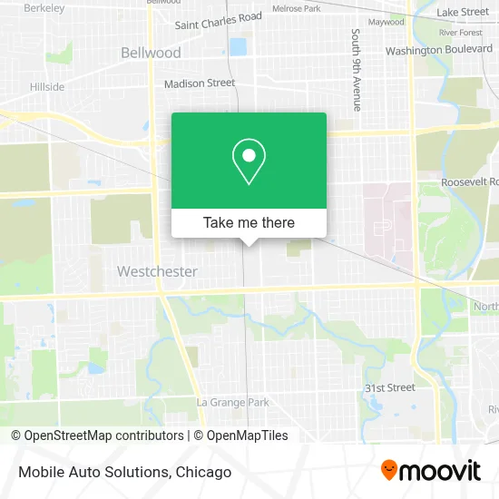 Mobile Auto Solutions map