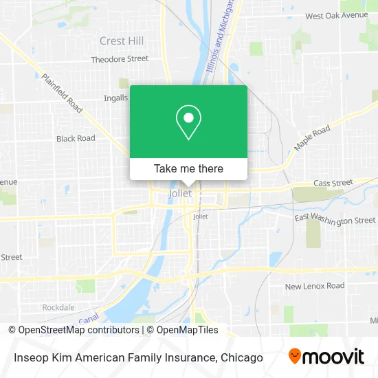 Inseop Kim American Family Insurance map