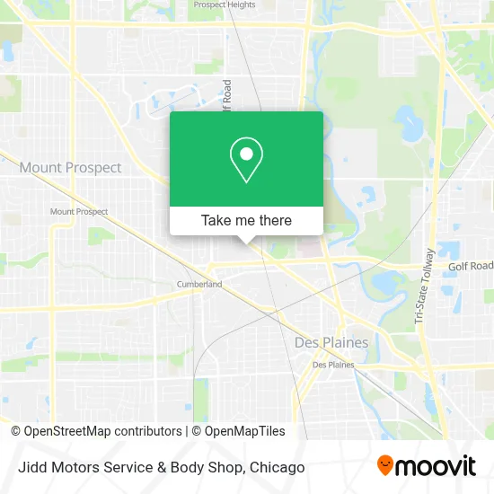 Jidd Motors Service & Body Shop map