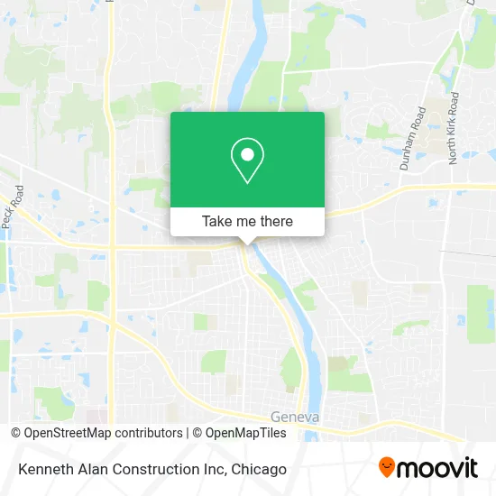 Kenneth Alan Construction Inc map