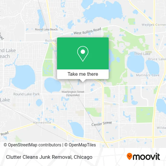 Clutter Cleans Junk Removal map