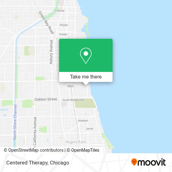 Centered Therapy map
